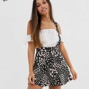 ASOS Floral mini skirt